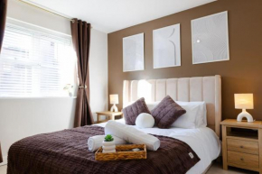 Stylish 1 bed apartment with free parking
